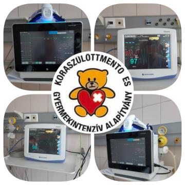 Intenzív monitorokból álló monitorrendszer